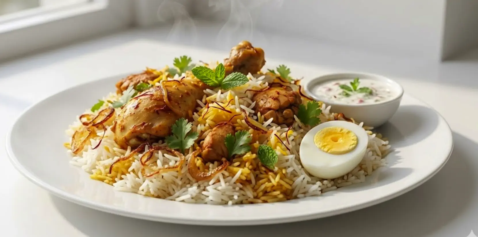 Chicken Biryani at Punjabi Tiffin Junction in Edmonton, AB